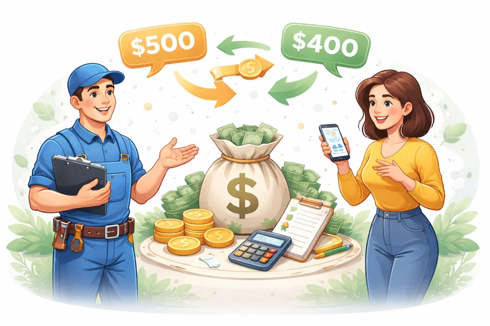 Да, специалист может изменить своё ценовое предложение. Вы можете торговаться по цене или обсудить детали через чат. Клиент также может изменить итоговую стоимость заказа уже после его завершения.