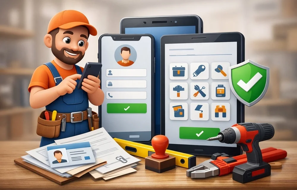 Как зарегистрироваться как мастер?