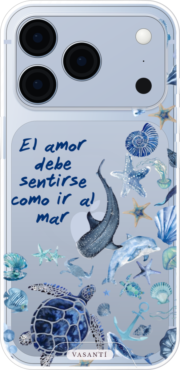 El amor debe sentirse como ir al mar