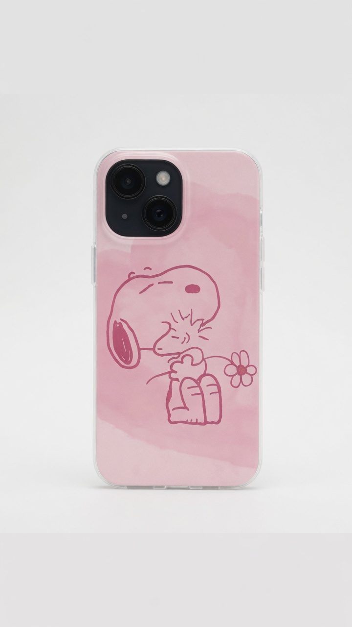 Funda SNOOPY — ROSA RELAJADO — vista principal