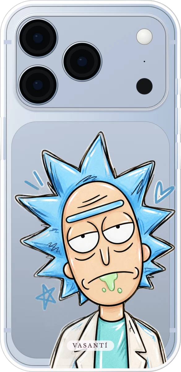 RICK & MORTY — CARA DE RICK