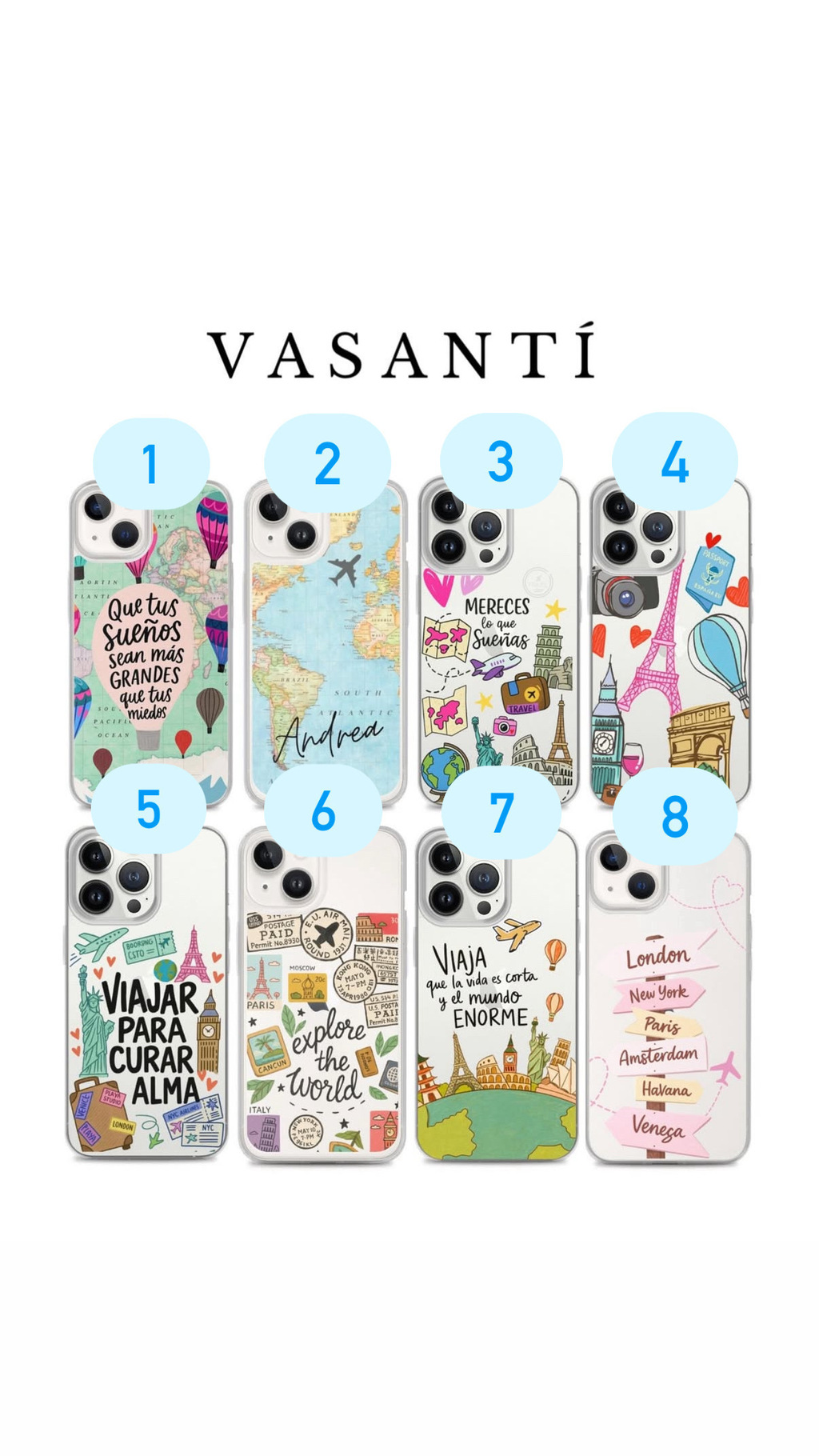 Funda Viajes — vista principal
