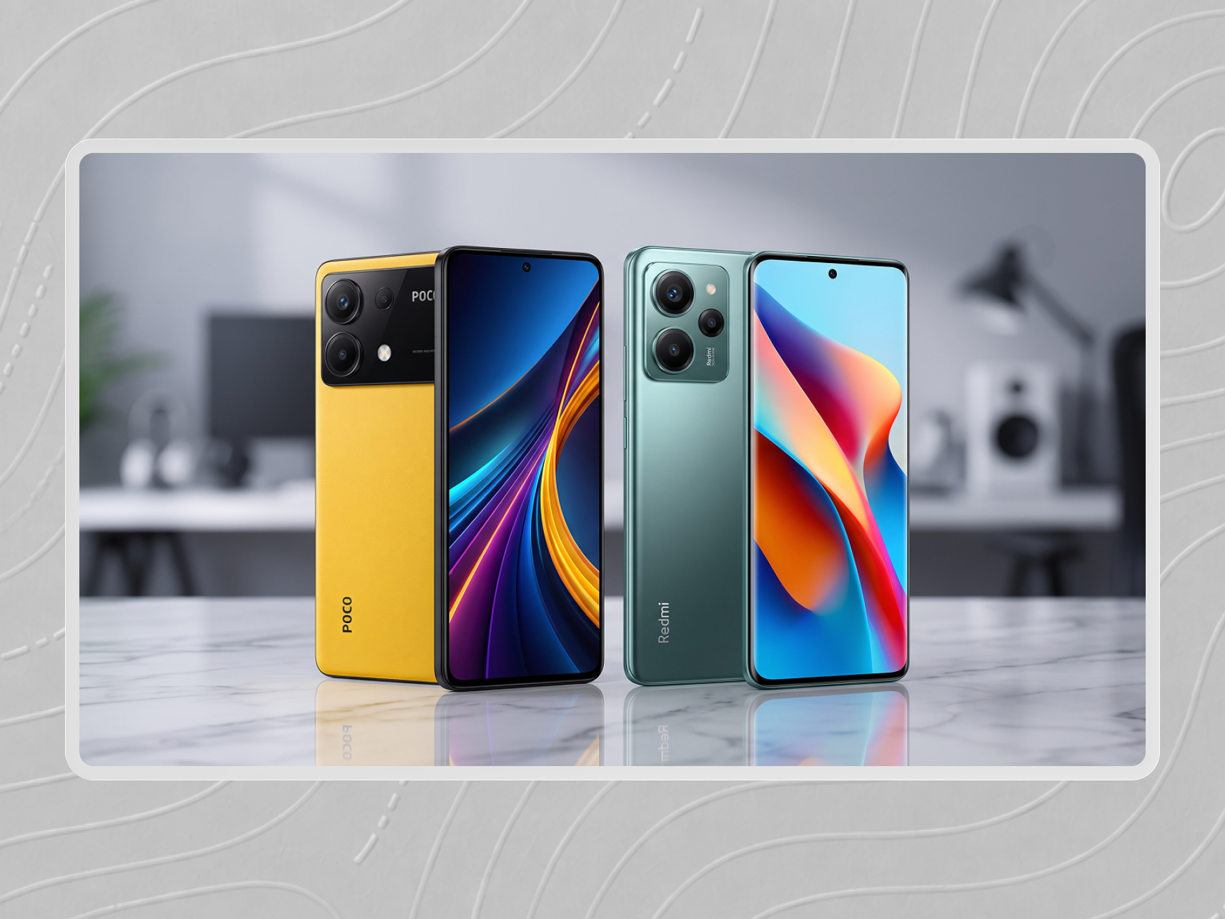 POCO X7 Pro vs Redmi Note 14 Pro Plus Hardware Comparison on Gadget96