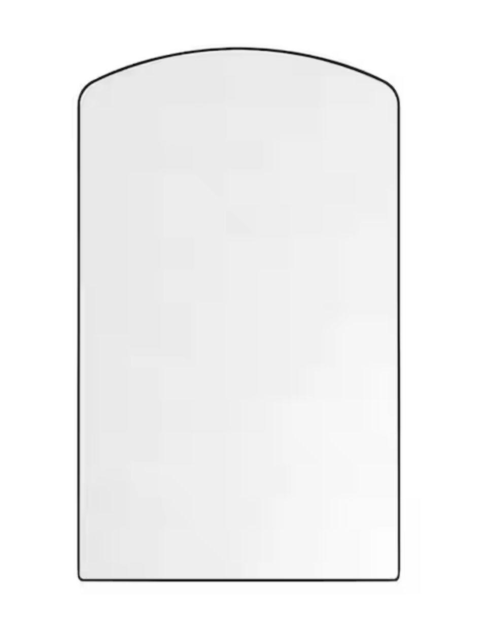 Arch Metal Framed Vanity Mirror