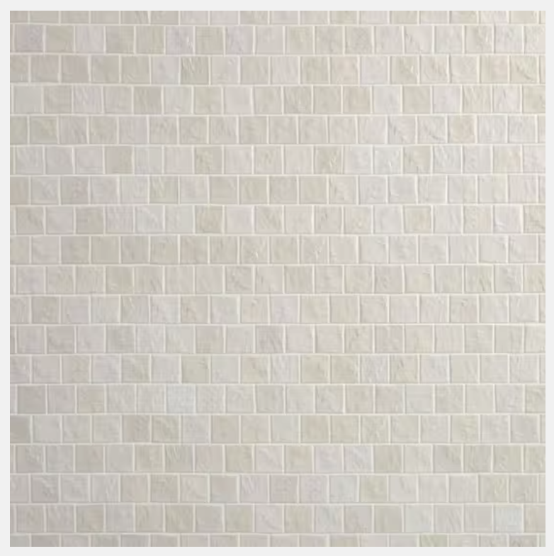 Zellige Ivory Offset Matte Porcelain Mosaic
