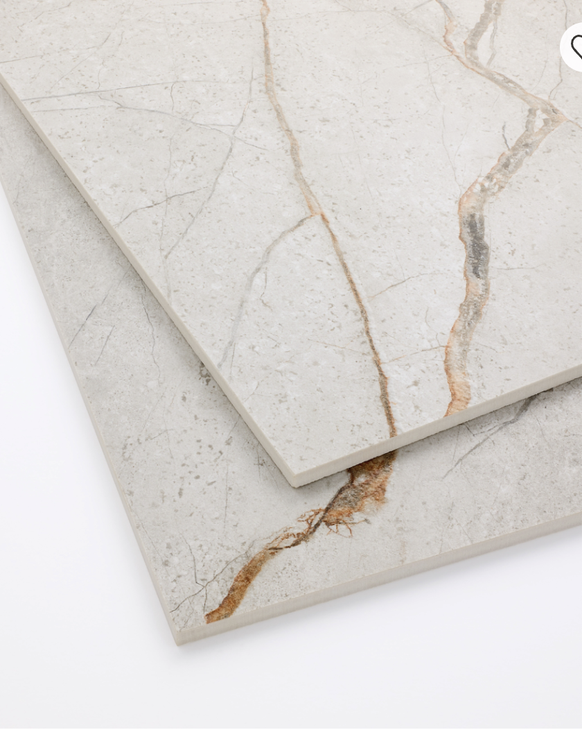 Grey Roots Porcelain Wall and Floor Tile - 12 x 24 in.