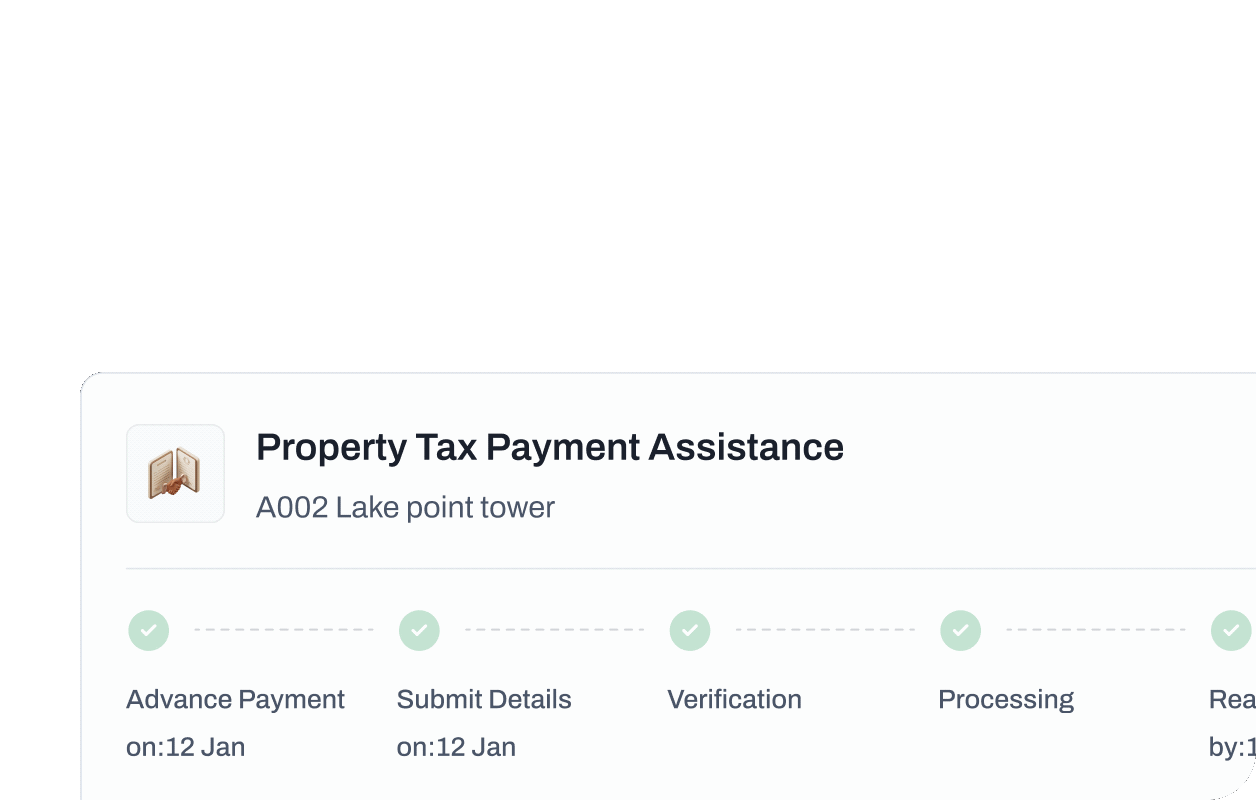 Track Your Service Status Anytime