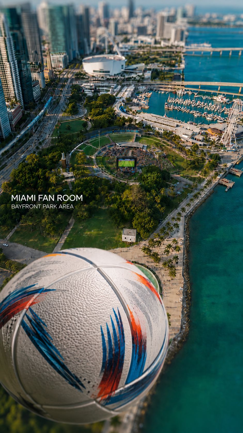 Miami Fan Room — Bayfront Park Area