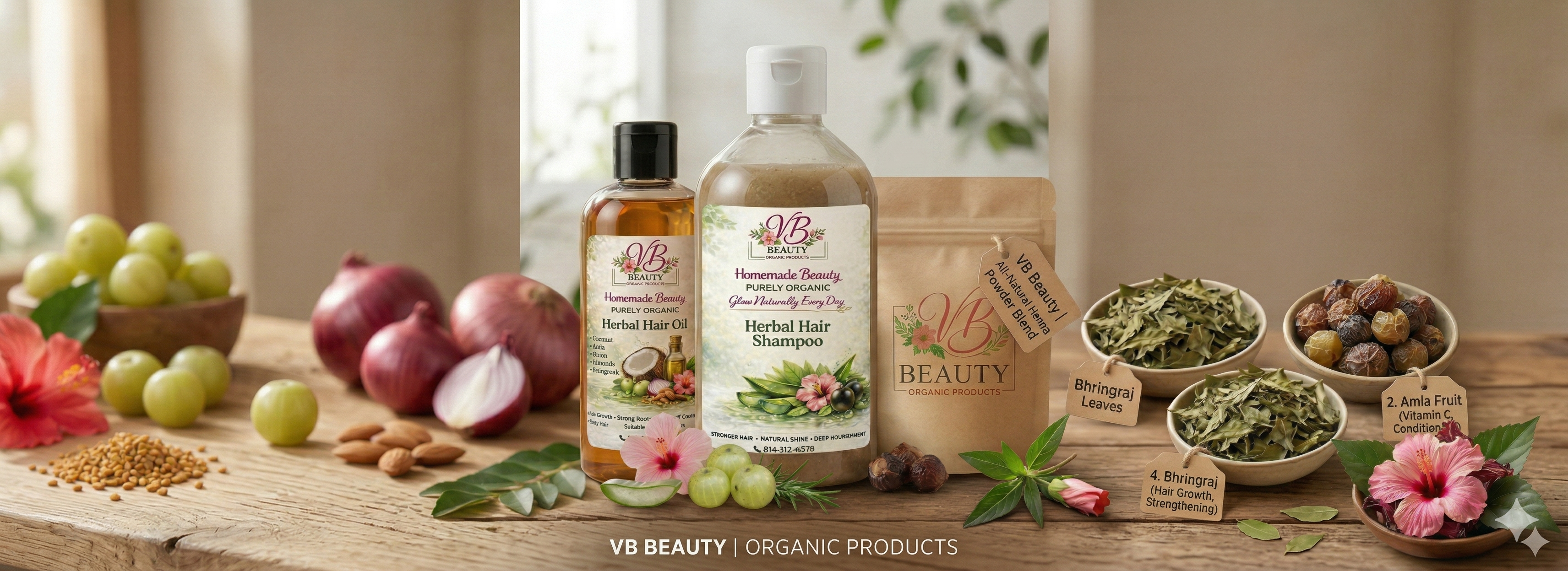 Nature’s Touch for Every Tress