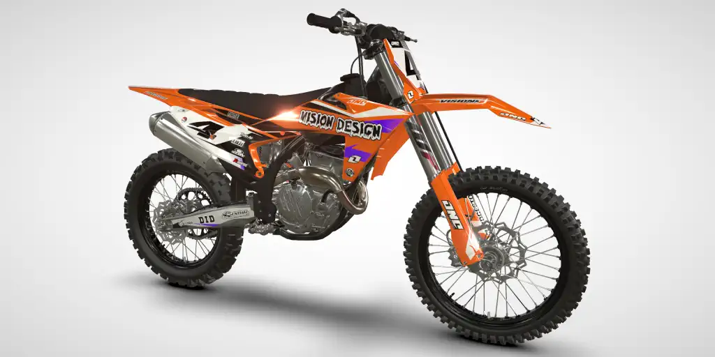 Points / Orange – KTM SX-F 250/350 2023 Motocross Decal Kit