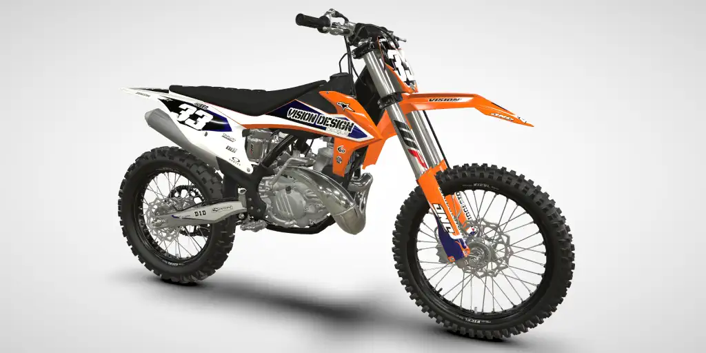 Liner / Black Blue – KTM SX 250 2021 Motocross Decal Kit