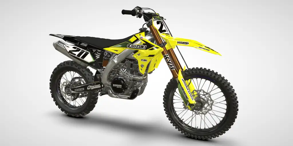 Park / Navy – Suzuki RMZ 250 2020 Motocross Decal Kit