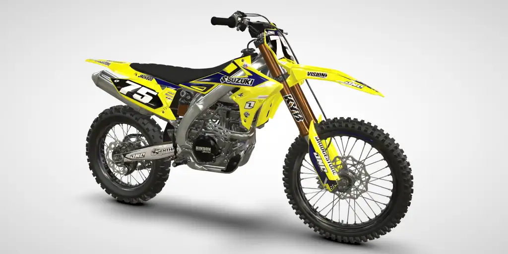 Park / Yellow – Suzuki RMZ 250 2021 Motocross Decal Kit