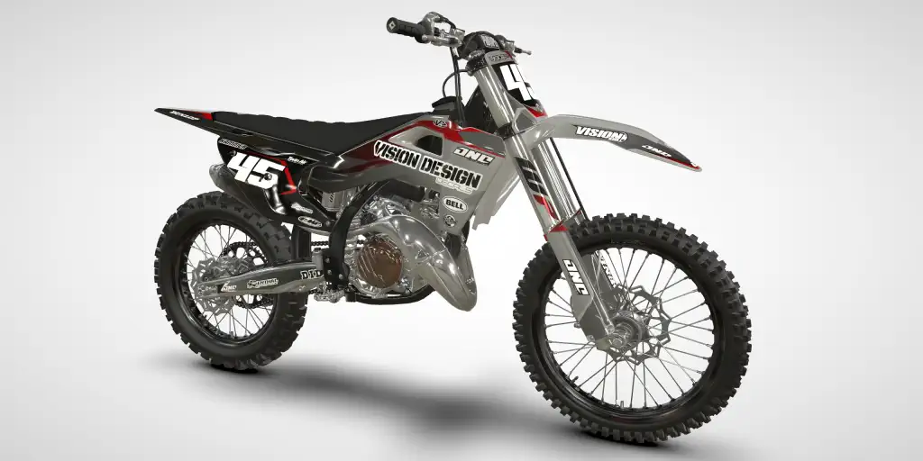 Fast / Black Red – Husqvarna TC 250/300 2025 Motocross Decal Kit