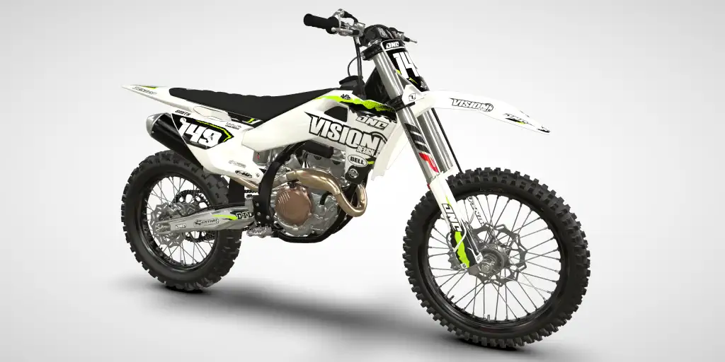 Retro / Yellow – Husqvarna FC 450 2025 Motocross Decal Kit