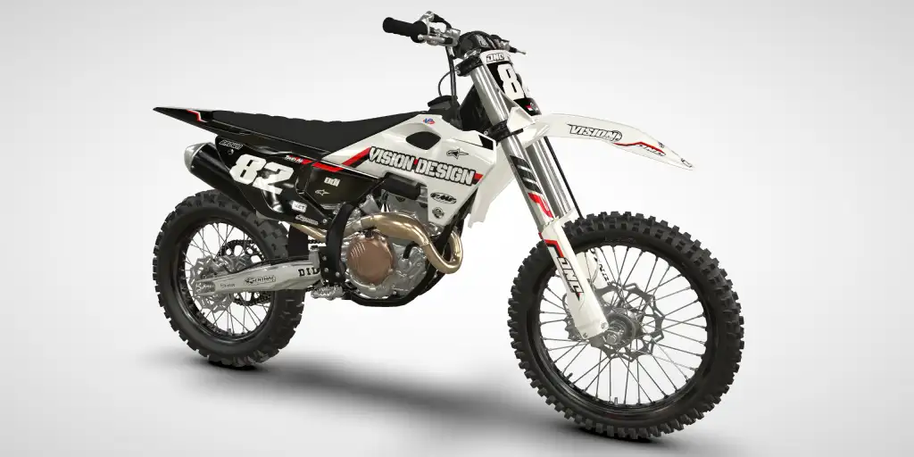 Block / Red Black – Husqvarna FC 450 2023 Motocross Decal Kit