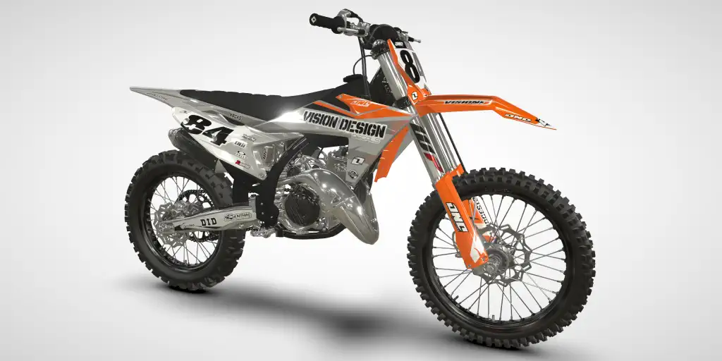 Points / Gray – KTM SX 125 2023 Motocross Decal Kit