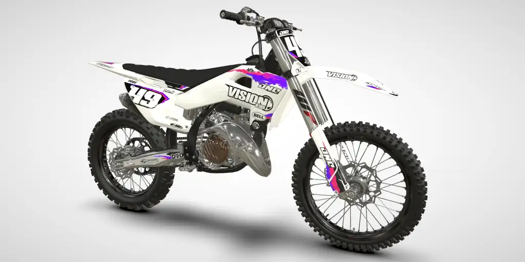 Retro / Purple – Husqvarna TC 250/300 2025 Motocross Decal Kit