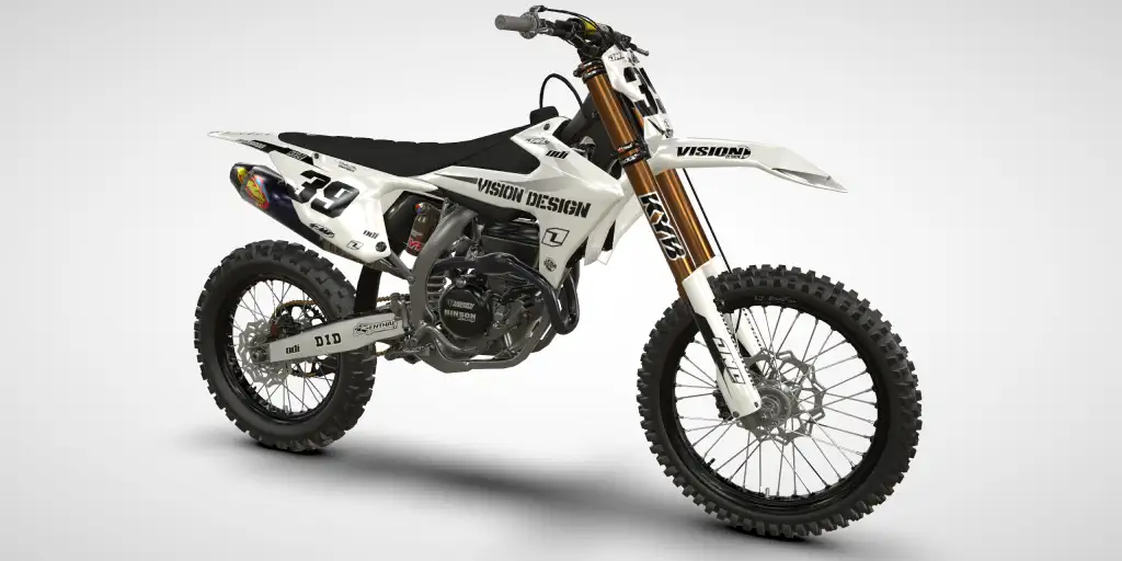 Cuba / White – Triumph TF 250 X 2024 Motocross Decal Kit