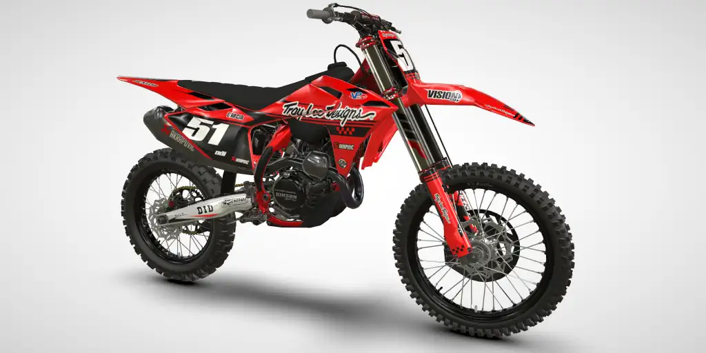 Racer / Red Black – GasGas MCF 250/350 2024 Motocross Decal Kit