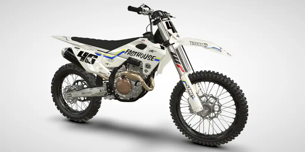 Block / Yellow – Husqvarna FC 450 2023 Motocross Decal Kit