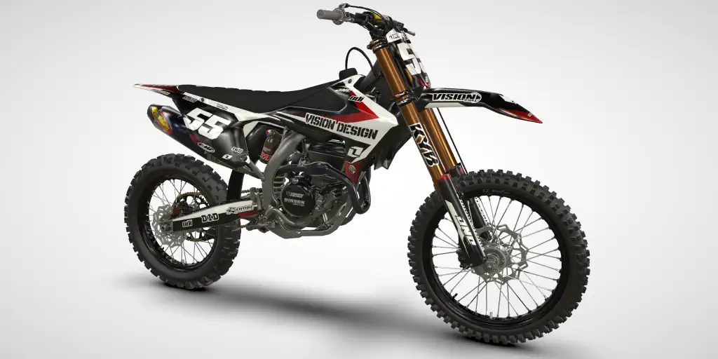 Cuba / Black Red – Triumph TF 250 X 2024 Motocross Decal Kit