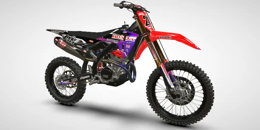 Acer / Purple – Honda CRF 250R 2025 Kit Déco Motocross