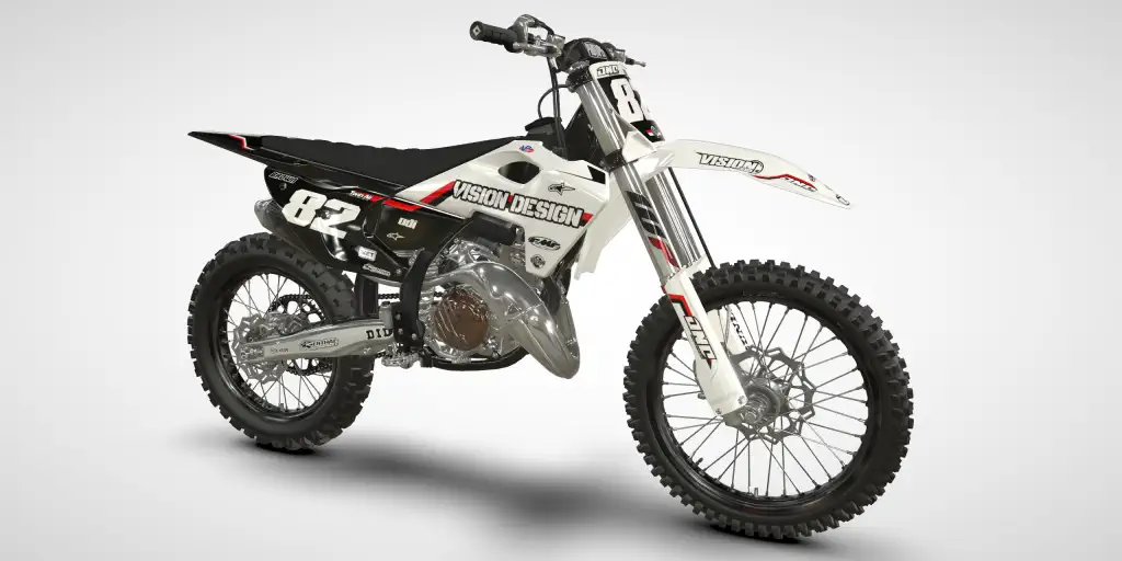 Block / Red Black – Husqvarna TC 250/300 2023 Motocross Decal Kit
