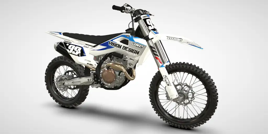 Fast / White Blue – Husqvarna FC 250/350 2025 Motocross Decal Kit