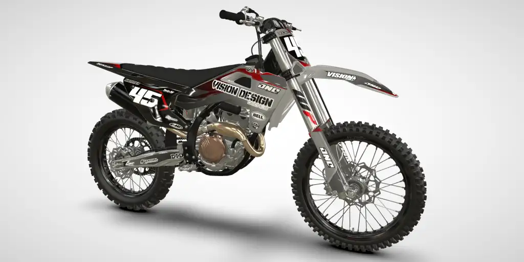 Fast / Black Red – Husqvarna FC 450 2025 Motocross Decal Kit