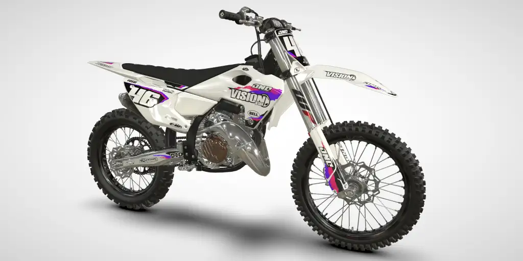 Retro / Purple – Husqvarna TC 250/300 2023 Motocross Decal Kit