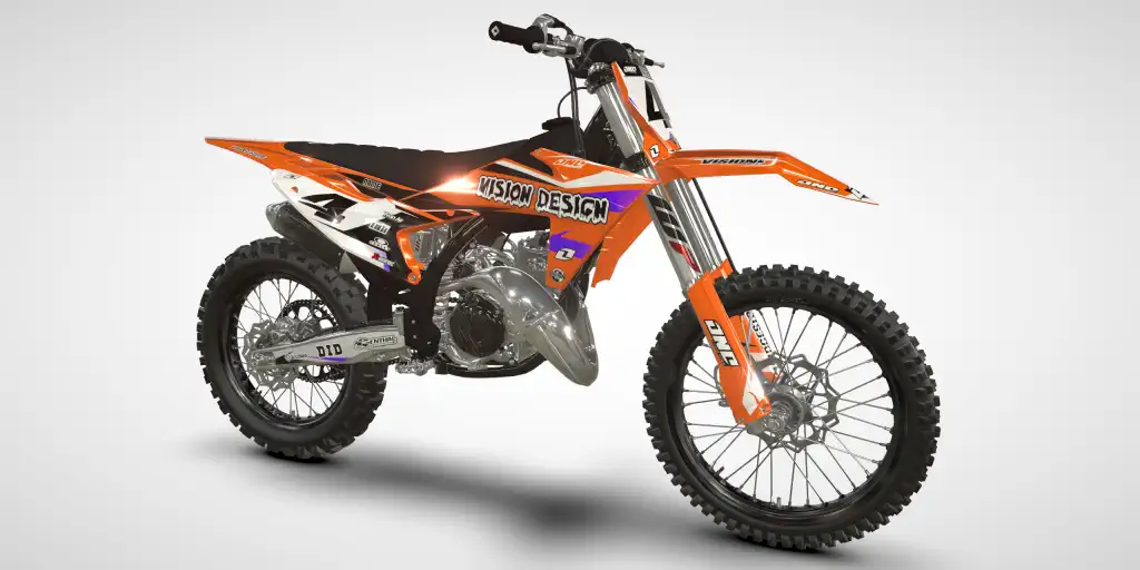Points / Orange – KTM SX 125 2024 Motocross Decal Kit