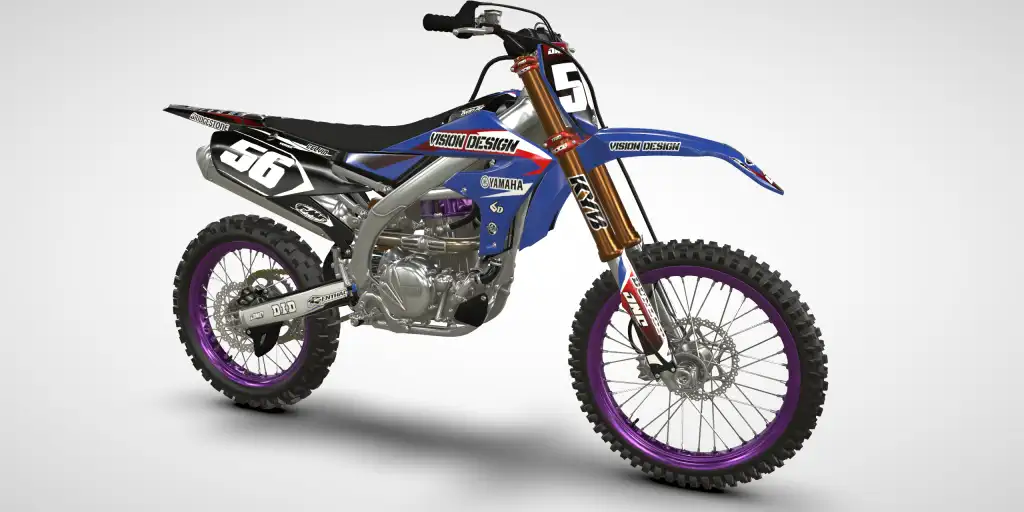 Booh / Red – Yamaha YZ 250F 2021 Motocross Decal Kit