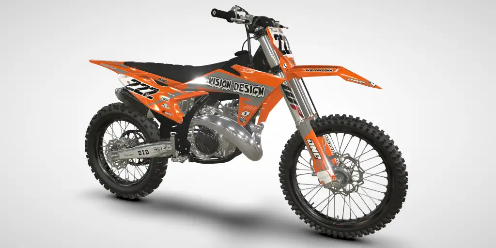 Fast / Orange – KTM SX 250/300 2023 Motocross Decal Kit