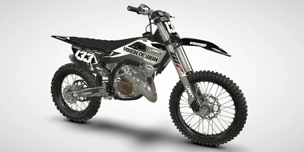 Fast / Black – Husqvarna TC 250/300 2025 Motocross Decal Kit