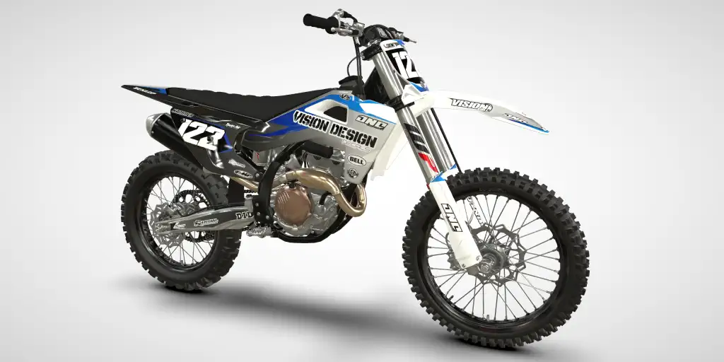Fast / White Black – Husqvarna FC 450 2025 Motocross Decal Kit