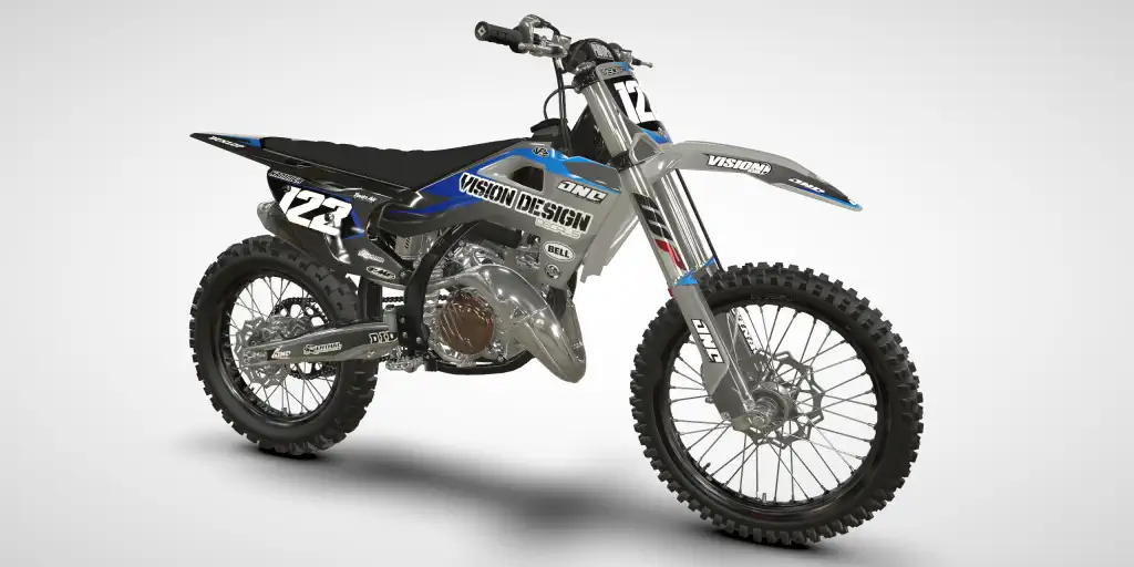 Fast / Blue – Husqvarna TC 125 2025 Motocross Decal Kit