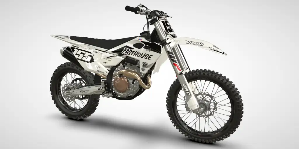 Fast / White – Husqvarna FC 250/350 2023 Motocross Decal Kit