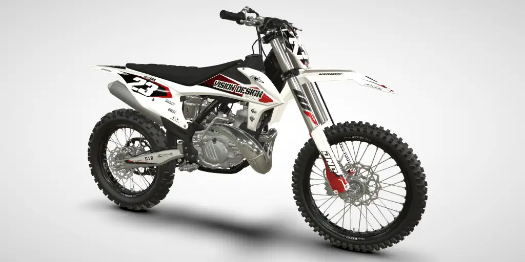 Liner / White Red – KTM SX 250 2021 Motocross Decal Kit
