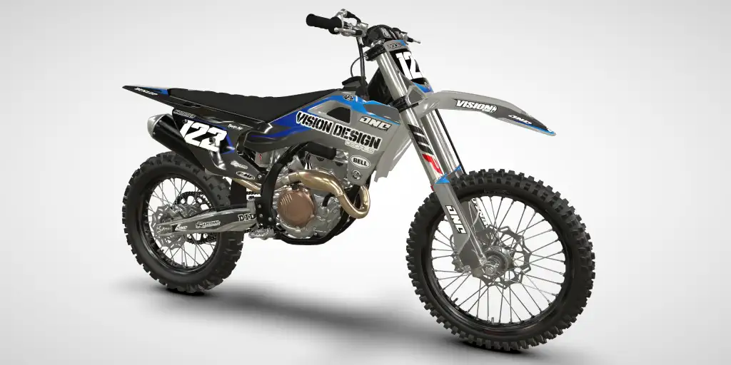 Fast / Blue – Husqvarna FC 250/350 2025 Motocross Decal Kit