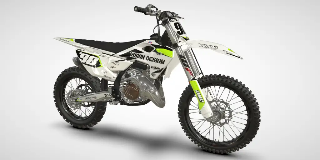 Fast / Yellow – Husqvarna TC 125 2023 Kit Adesivi Motocross