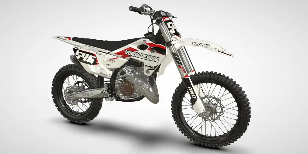 Fast / Red – Husqvarna TC 125 2023 Motocross Decal Kit