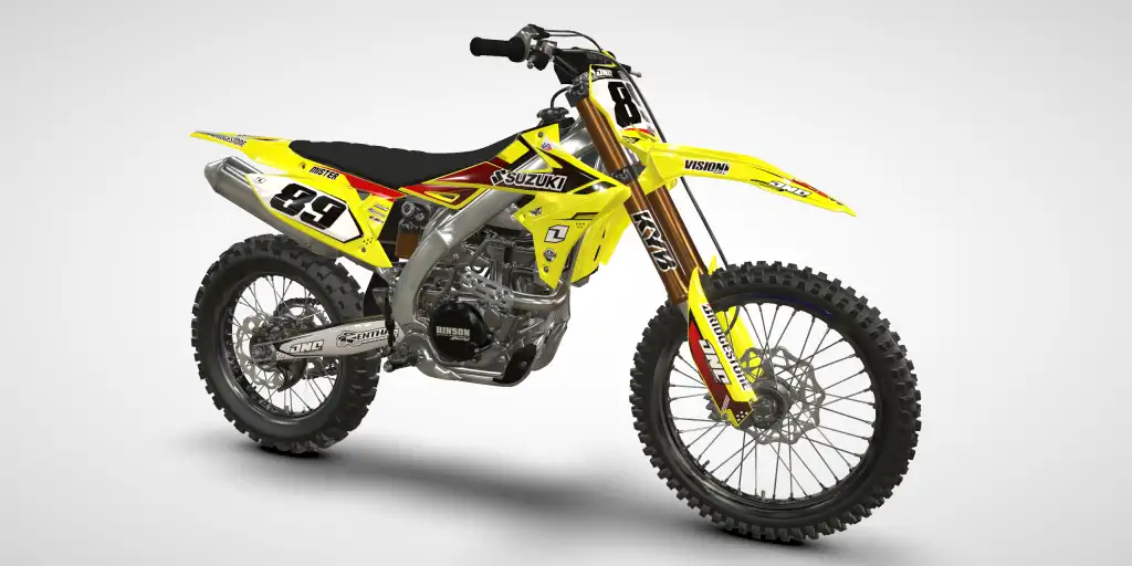 Park / Red – Suzuki RMZ 250 2021 Motocross Decal Kit