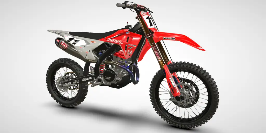 Sink / Gray – Honda CRF 250R 2025 Motocross Decal Kit