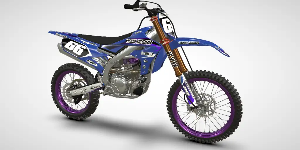 Booh / Purple – Yamaha YZ 250F 2019 Motocross Decal Kit