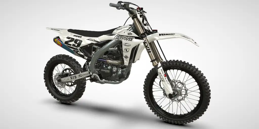 Step / White – Fantic XXF 250 2025 Motocross Decal Kit