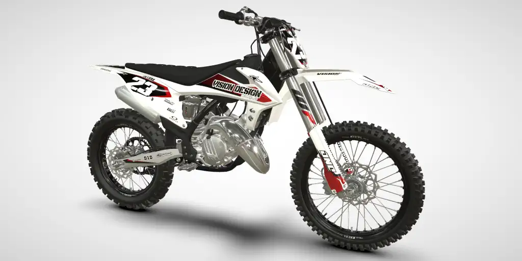 Liner / White Red – KTM SX 125 2021 Motocross Decal Kit