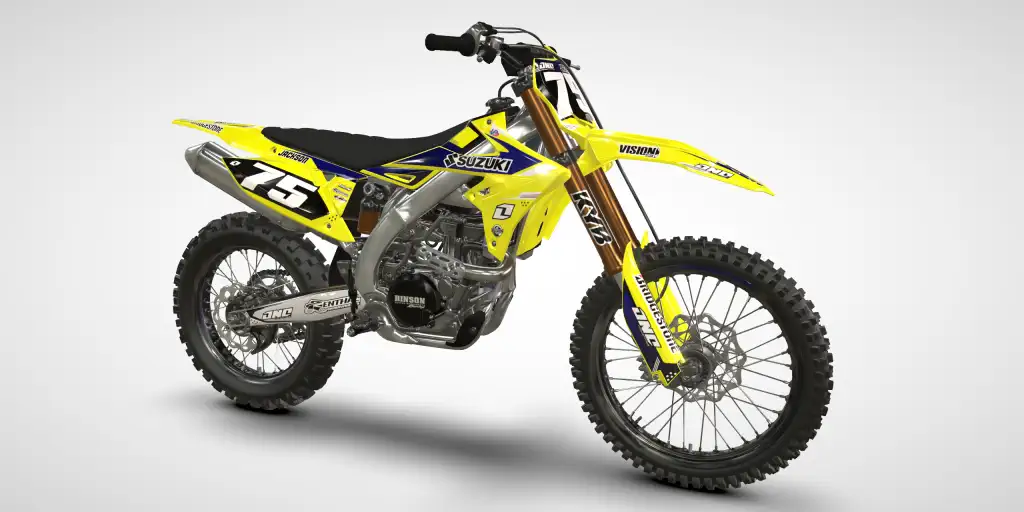 Park / Blue – Suzuki RMZ 250 2021 Motocross Decal Kit