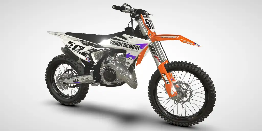 Points / White – KTM SX 125 2023 Motocross Decal Kit