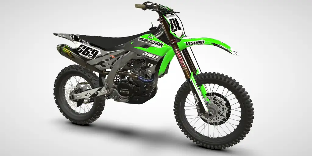 Snipe / Gray – Kawasaki KX 250 2025 Motocross Decal Kit